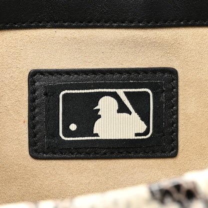 Gucci X MLB GG Supreme Monogram Python NY Yankees Patch Embroidered Small Dionysus Shoulder Bag 10 of 16