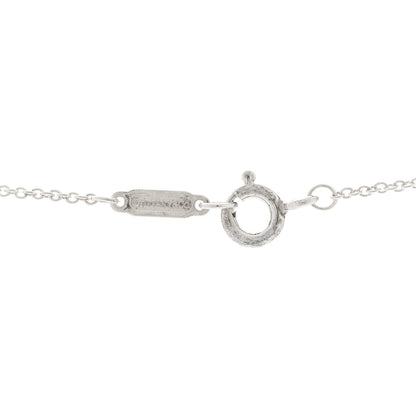 Tiffany Sterling Silver 16mm Elsa Peretti Open Heart Pendant Necklace 5 of 6