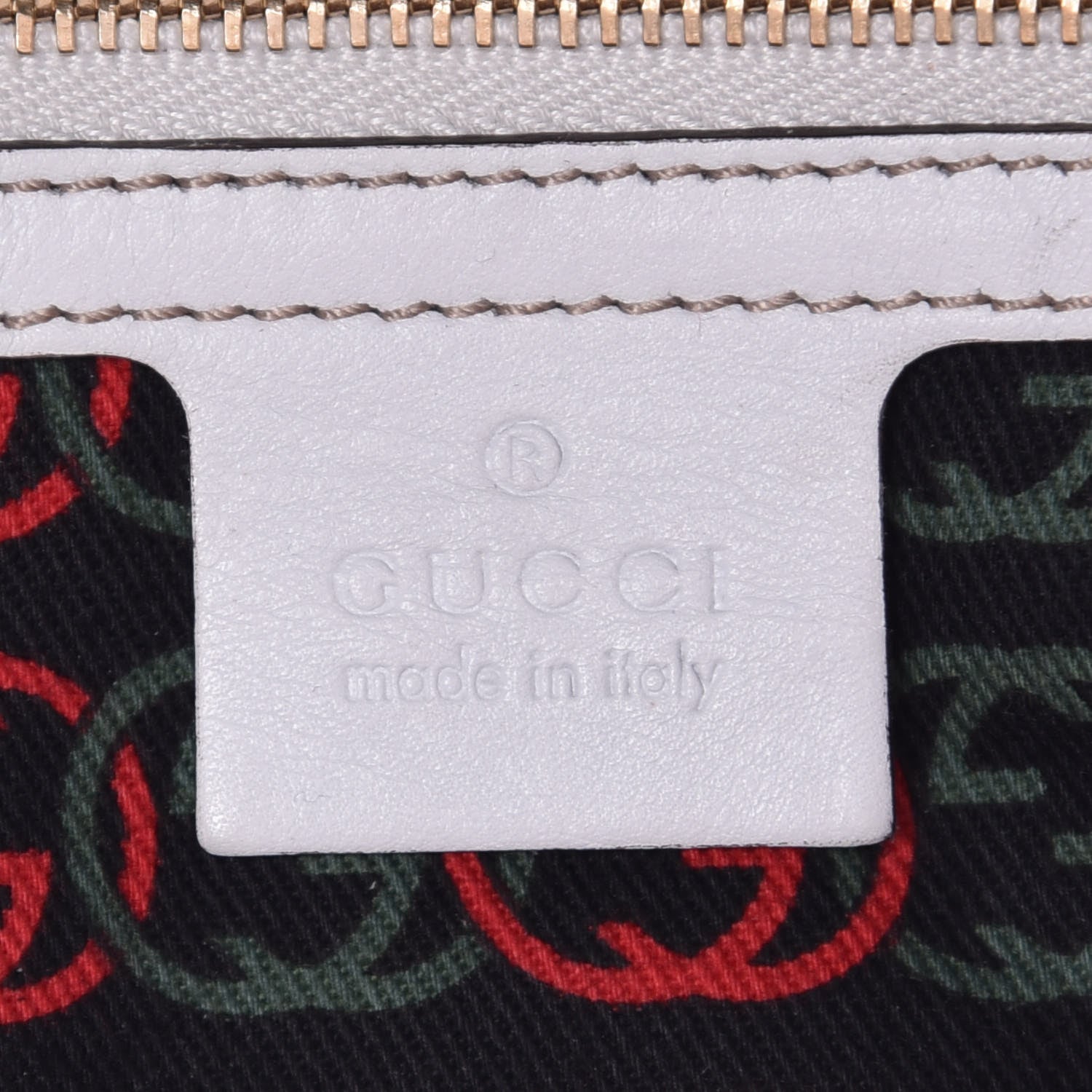 Gucci Calfskin Medium Britt Boston White 6 of 7