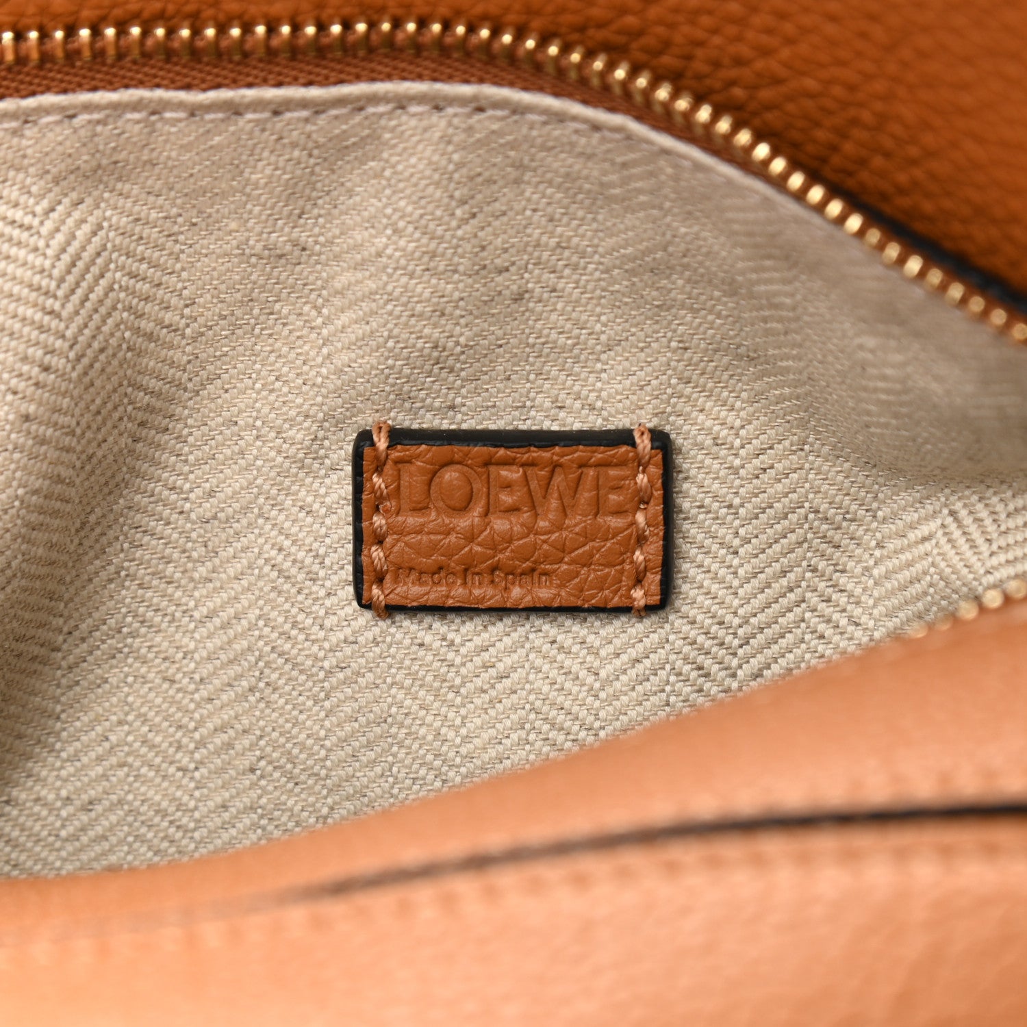 Loewe Calfskin Mini Puzzle Bag Light Caramel 6 of 10