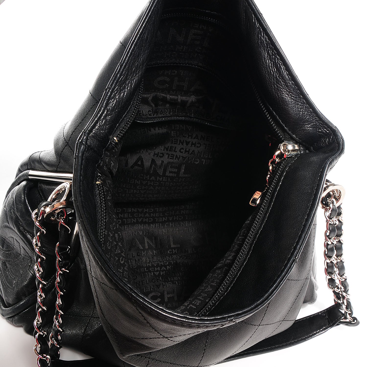 Chanel Lambskin Medium Ultimate Soft Tote Black 5 of 7