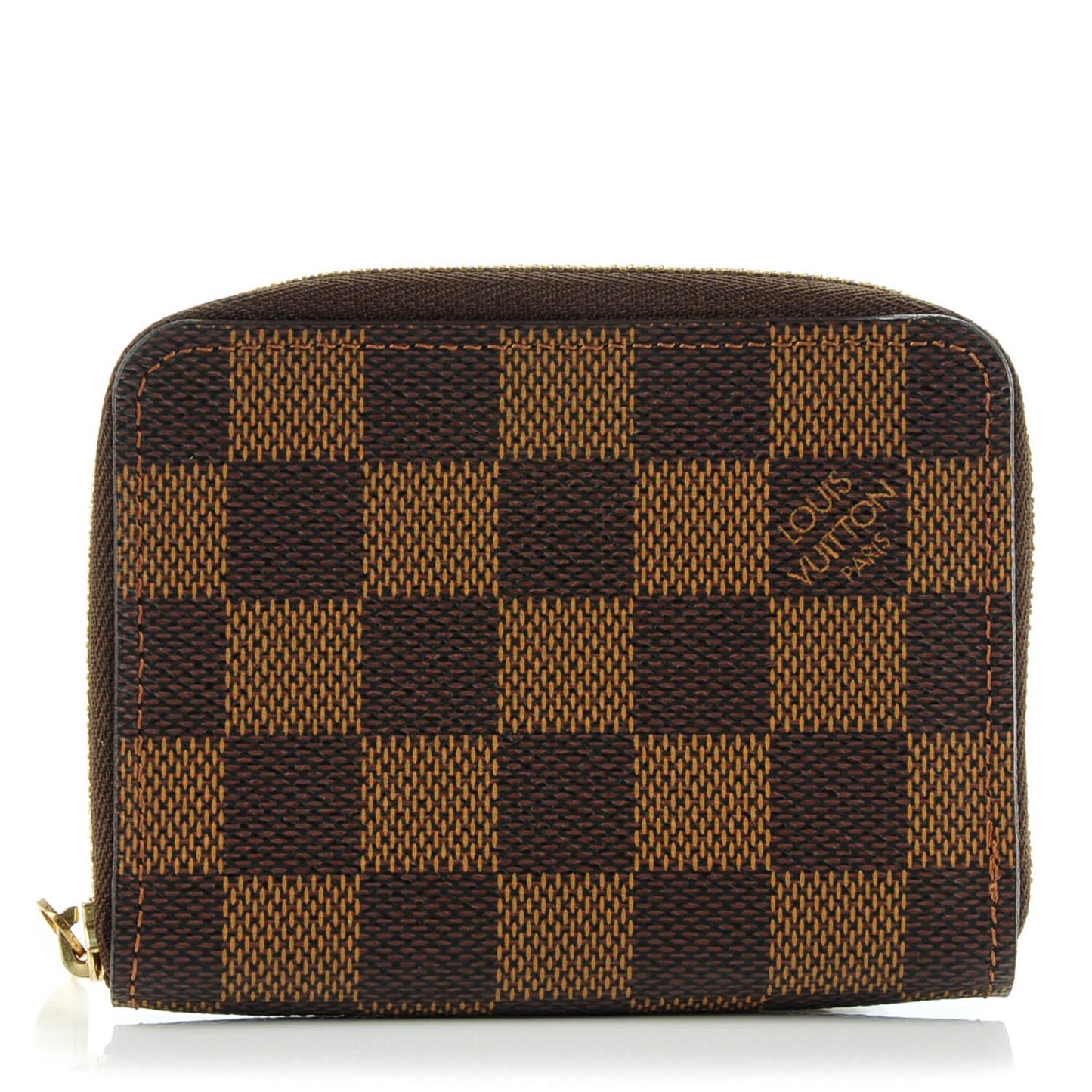 Damier Ebene Zippy Coin Purse
