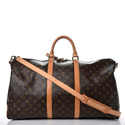 Louis Vuitton Monogram Keepall Bandouliere 55 1 of 9