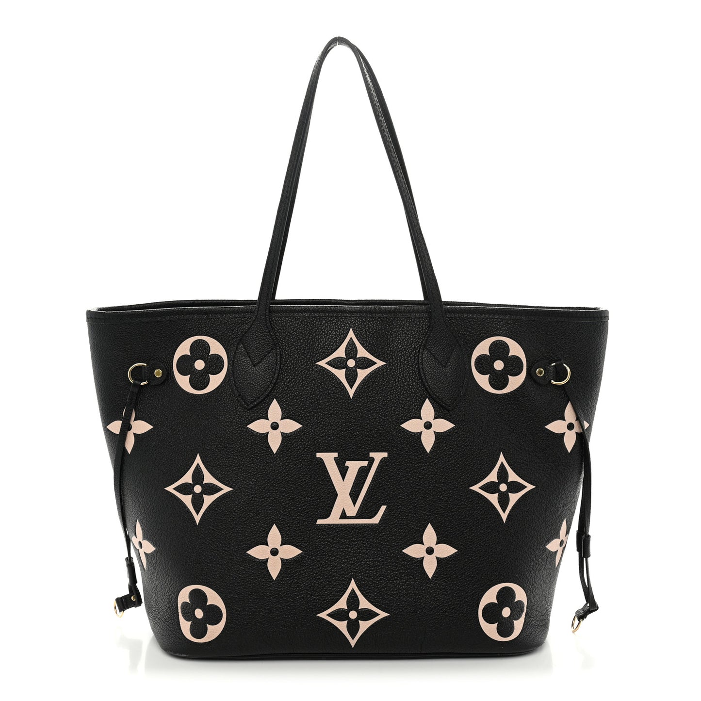 Empreinte Monogram Giant Neverfull MM Black Beige