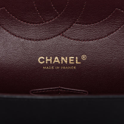 Chanel Lambskin Quilted Jumbo Double Flap Black 8 of 9