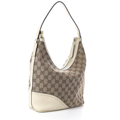 Gucci Monogram Medium New Britt Hobo Off White 2 of 8