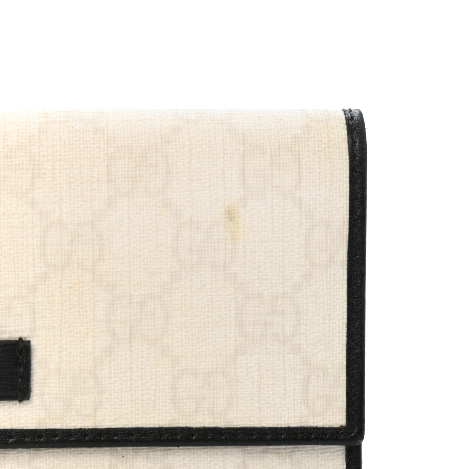 Gucci GG Plus Monogram Joy Continental Flap Wallet White Black 8 of 8