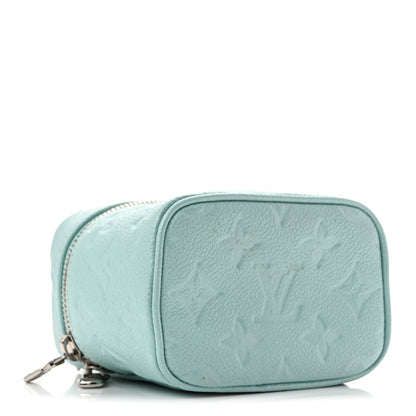 Louis Vuitton Empreinte Monogram Micro Vanity Pearly Lagoon Turquoise 5 of 14