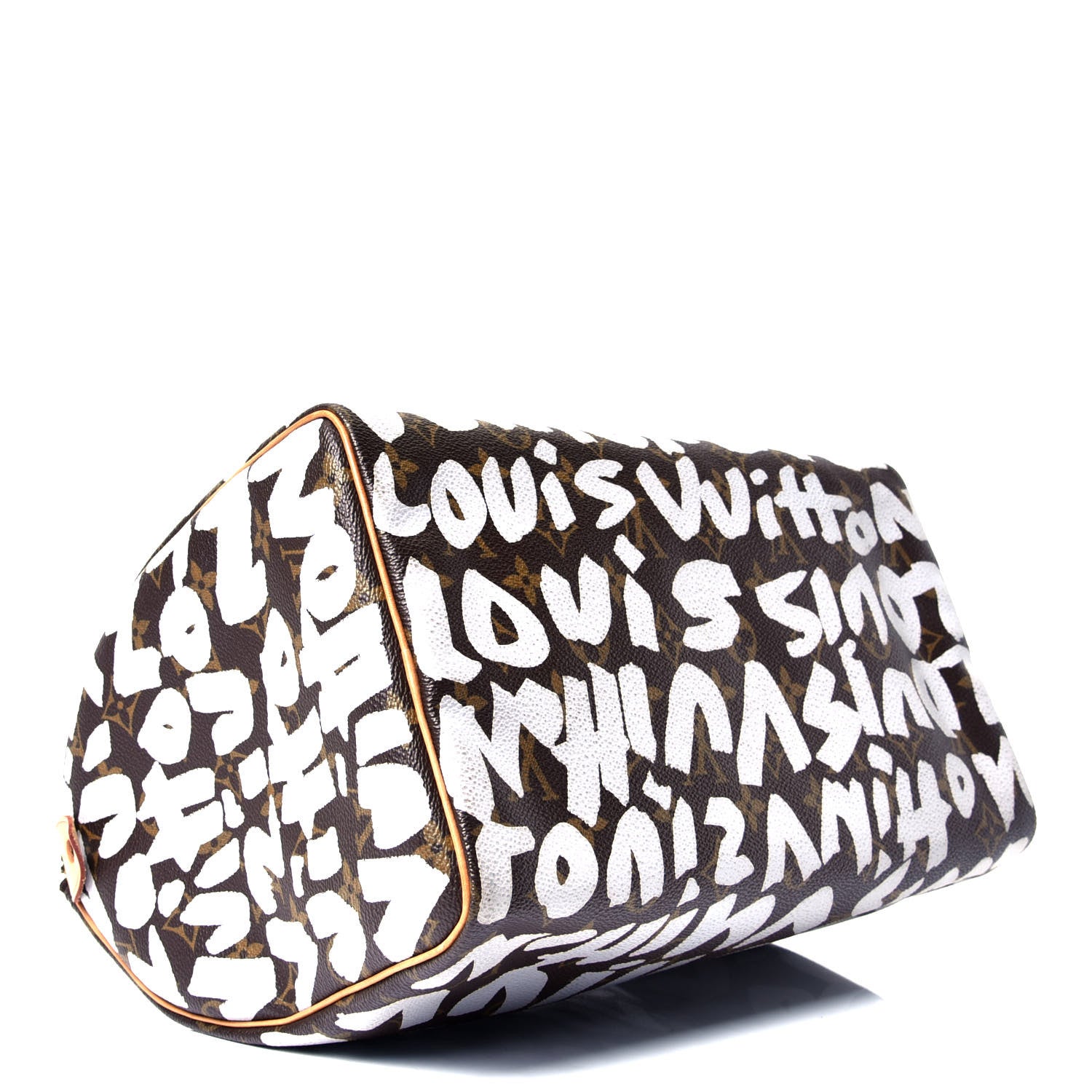 Louis Vuitton Monogram Graffiti Speedy 30 Silver 3 of 10