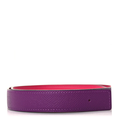 Hermes Swift Epsom 24mm Belt Strap 70 28 Rose Mexico Anemone 2 of 6