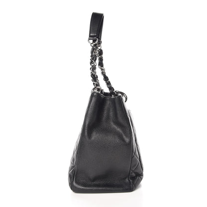 Chanel Caviar Quilted Grand Shopping Tote GST Black 10 of 10