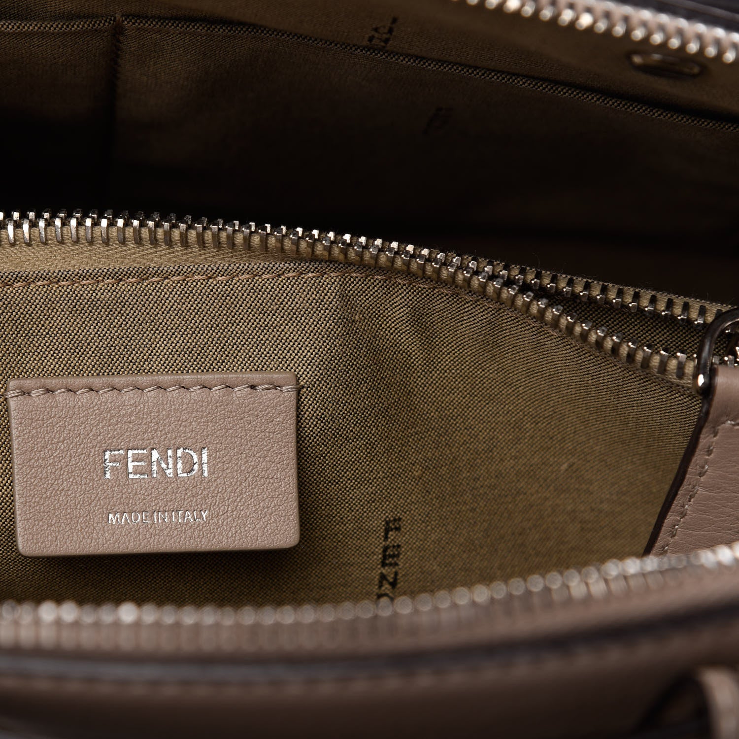 Fendi Vitello Dolce Medium By The Way Boston Bag Tortora 6 of 9