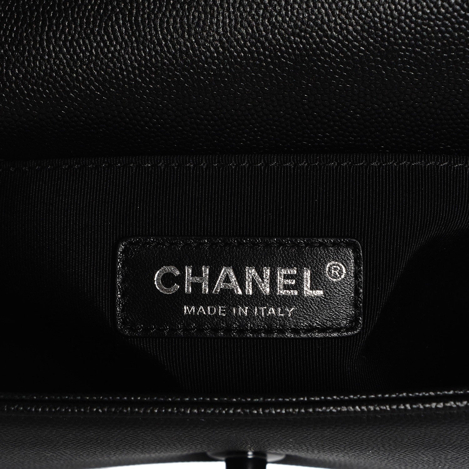 Chanel Caviar Quilted Small Boy Flap So Black 7 of 9