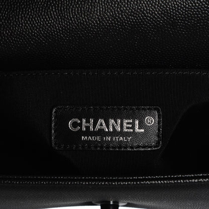 Chanel Caviar Quilted Small Boy Flap So Black 7 of 9