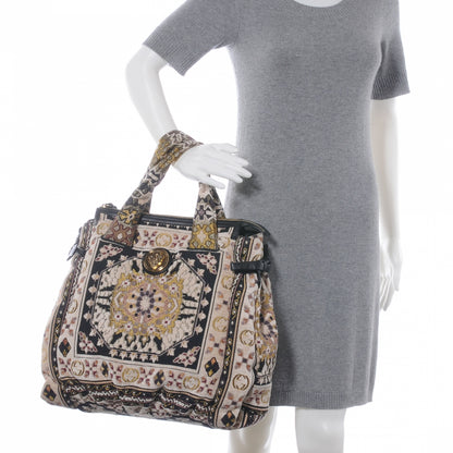 Gucci Tapestry Large Hysteria Tote 2 of 9