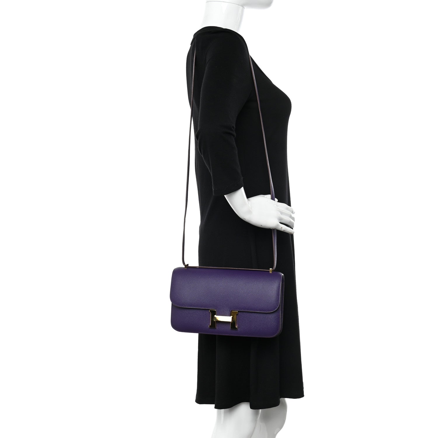 Hermes Epsom Constance Elan 25 Crocus 2 of 11