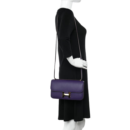 Hermes Epsom Constance Elan 25 Crocus 2 of 11