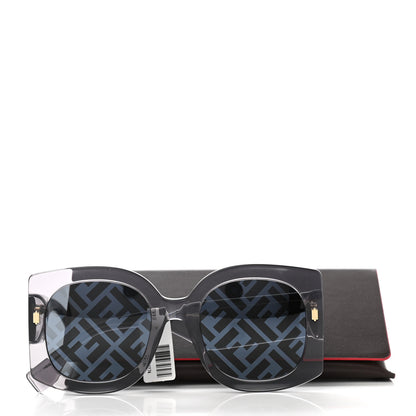 Fendi Acetate FF Sunglasses FF 0436/G/S Grey 7 of 7
