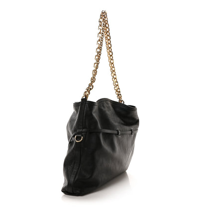 Givenchy Tumbled Calfskin Medium Voyou Bag Black 3 of 11