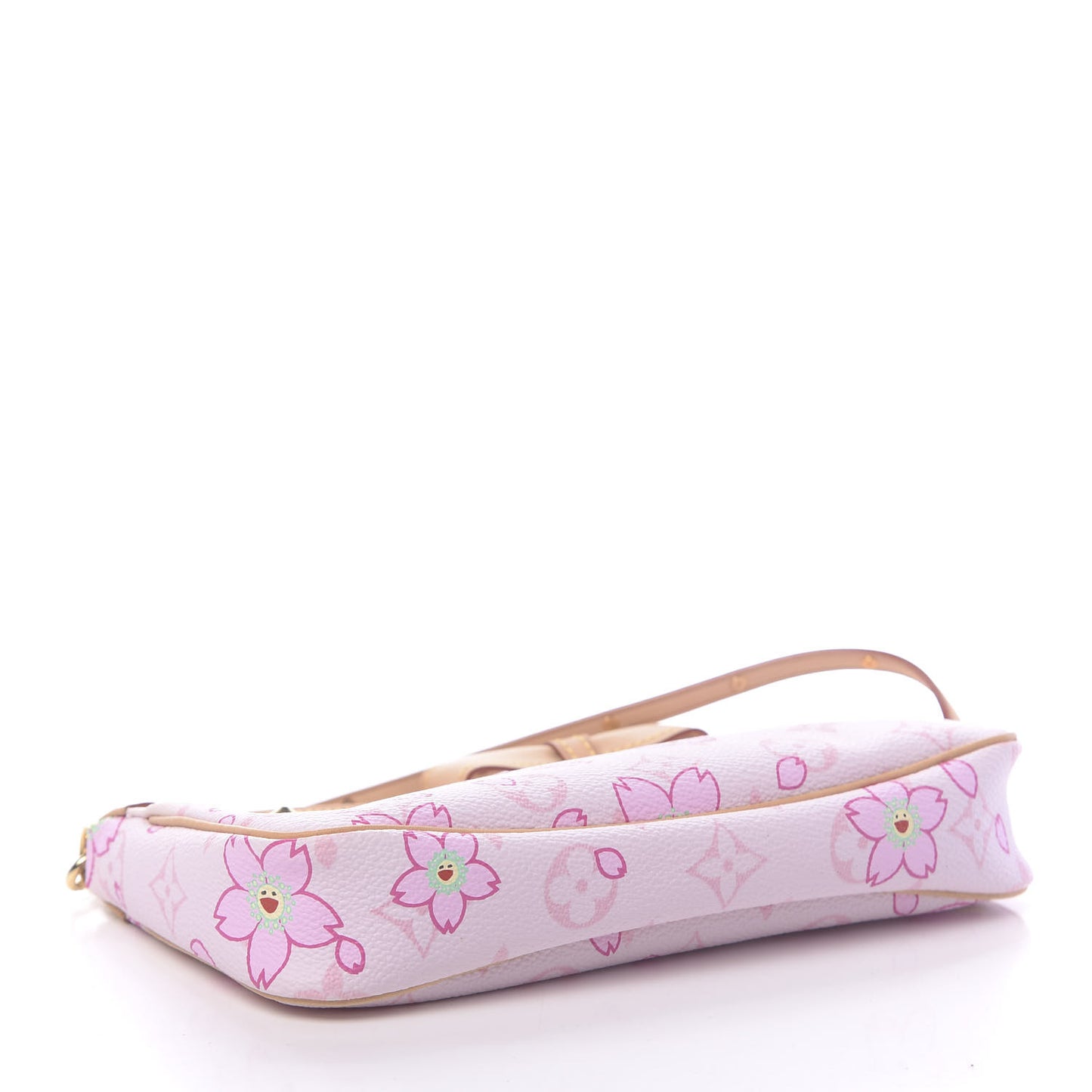 Monogram Cherry Blossom Pochette Accessories Pink