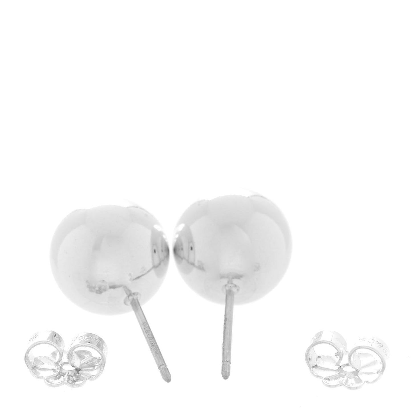 Sterling Silver 10mm HardWear Ball Earrings