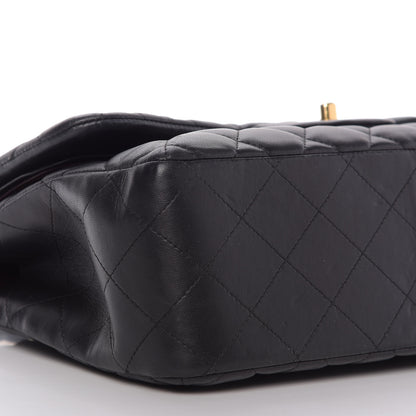 Chanel Lambskin Quilted Jumbo Double Flap Black 6 of 9