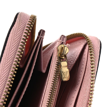 Louis Vuitton Epi Blooming Flowers Zippy Wallet Rose Ballerine 7 of 10