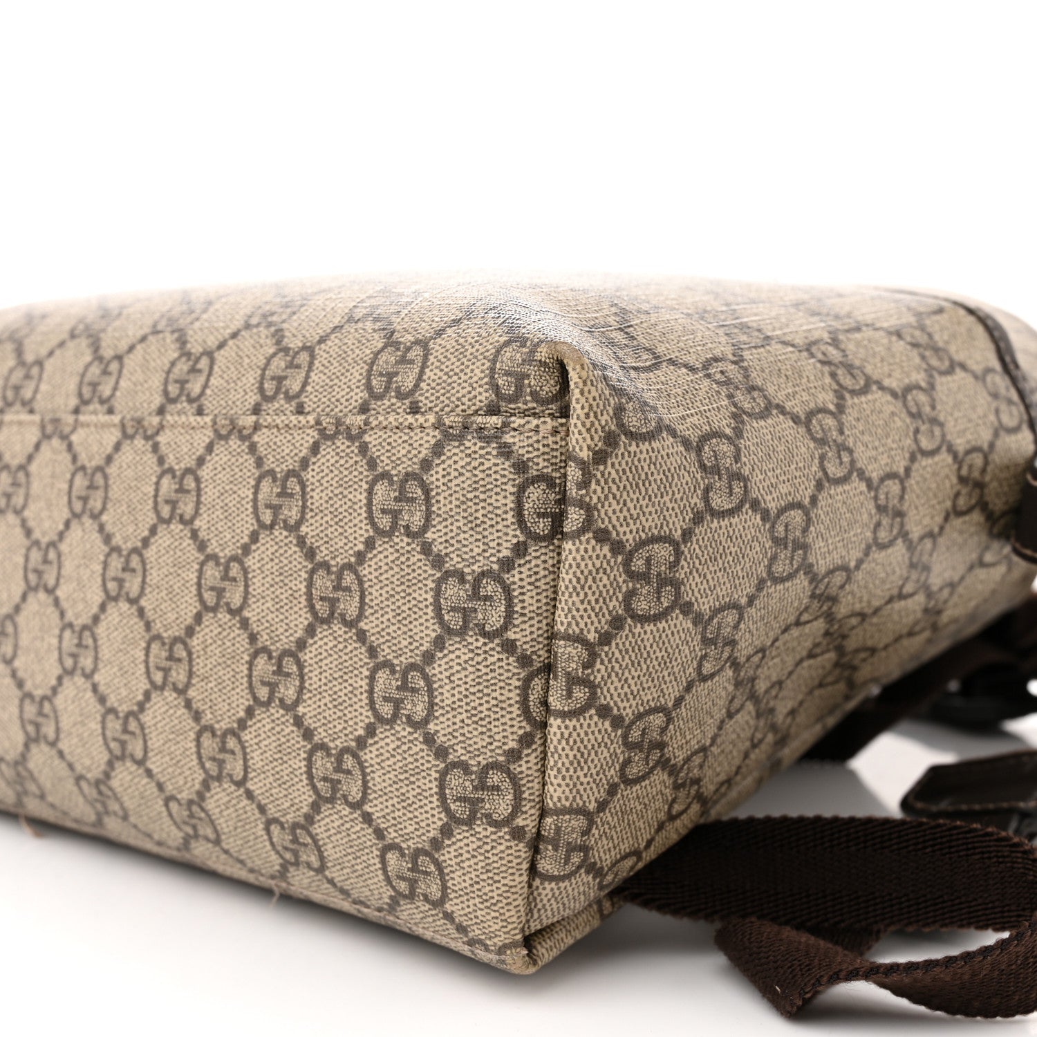 Gucci GG Supreme Monogram Margaux Calfskin Childrens Day Backpack Beige Ebony Cocoa Dark Chocolate 10 of 12