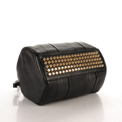 Alexander Wang Soft Pebbled Lambskin Rocco Black Pale Gold Hardware 4 of 7