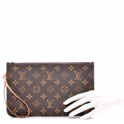 Louis Vuitton Monogram Neverfull MM GM Pochette 2 of 8