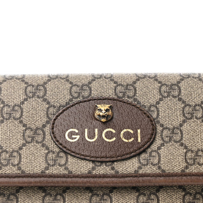 Gucci GG Supreme Monogram Neo Vintage Web Belt Bag Brown 8 of 11