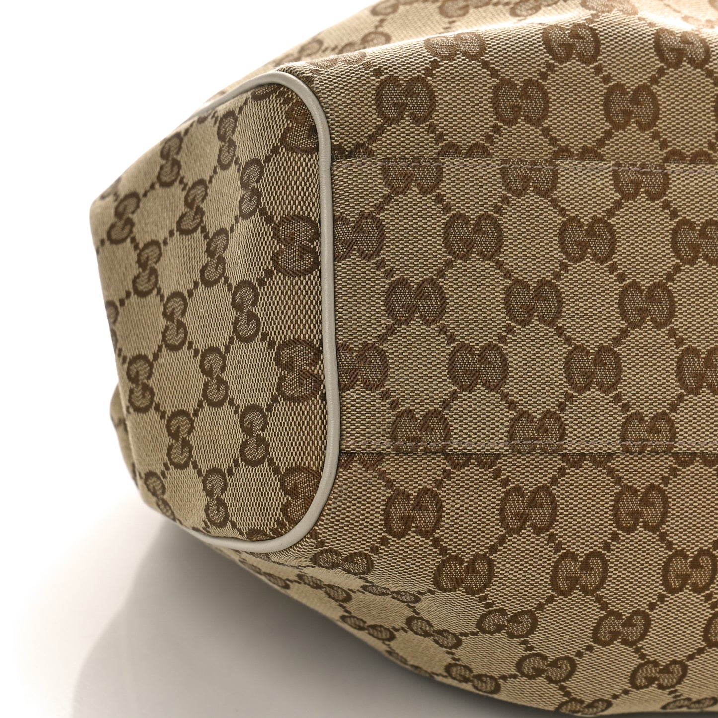 Monogram Shoulder Bag White