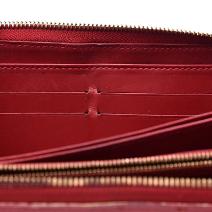 Louis Vuitton Vernis Zippy Wallet Pomme D'Amour 14 of 14