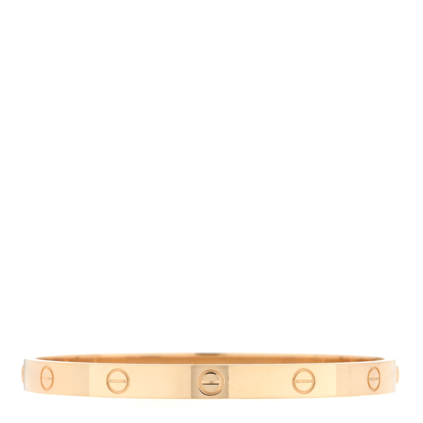 18K Yellow Gold LOVE Bracelet 19