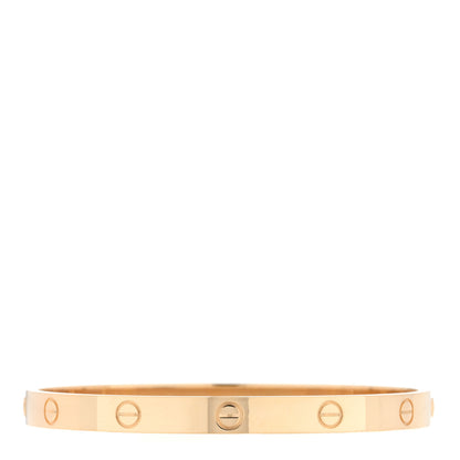 Cartier 18K Yellow Gold LOVE Bracelet 19 1 of 5