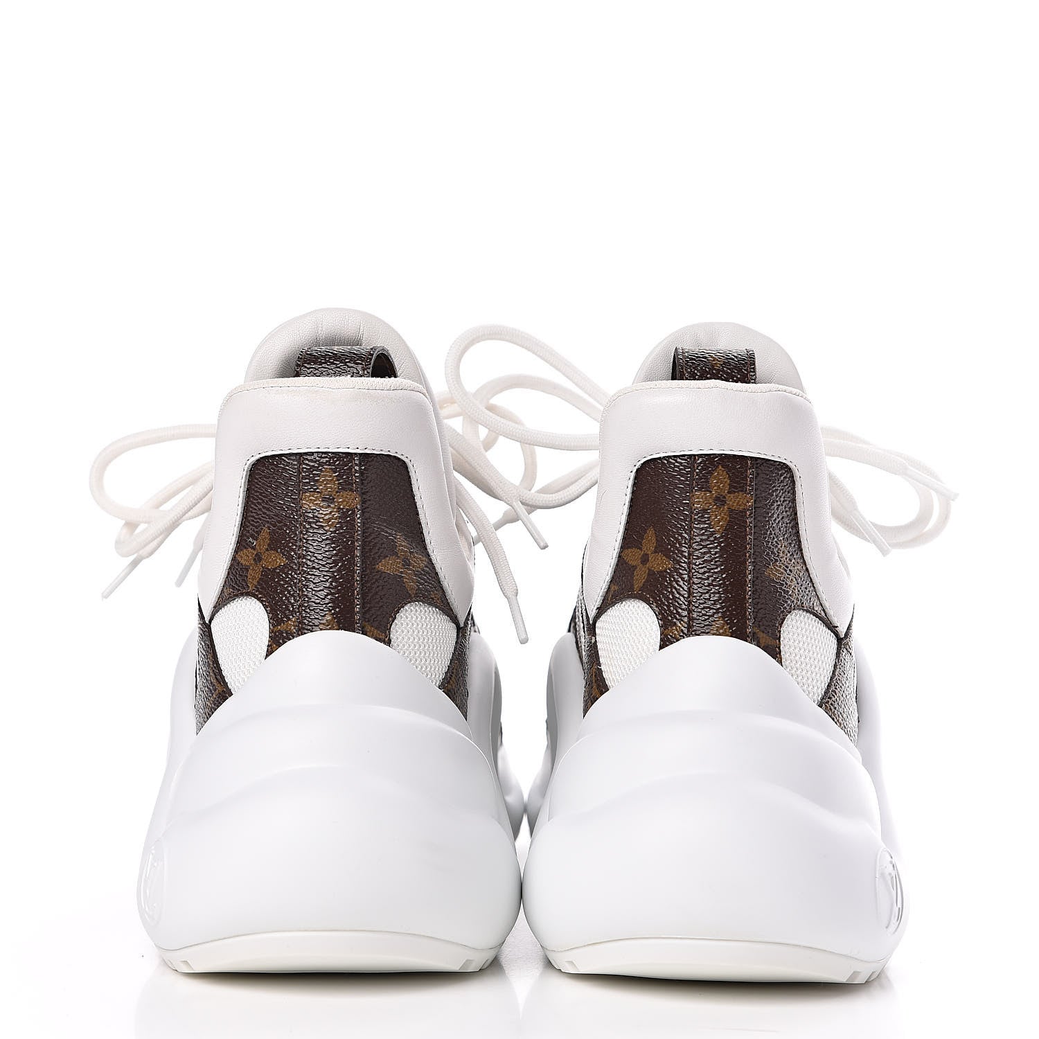 Louis Vuitton Patent Monogram LV Archlight Sneakers 40 White 13 of 14