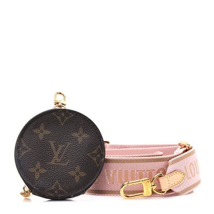 Louis Vuitton Monogram Multi Pochette Accessories Bandouliere Shoulder Strap Rose Clair 1 of 7