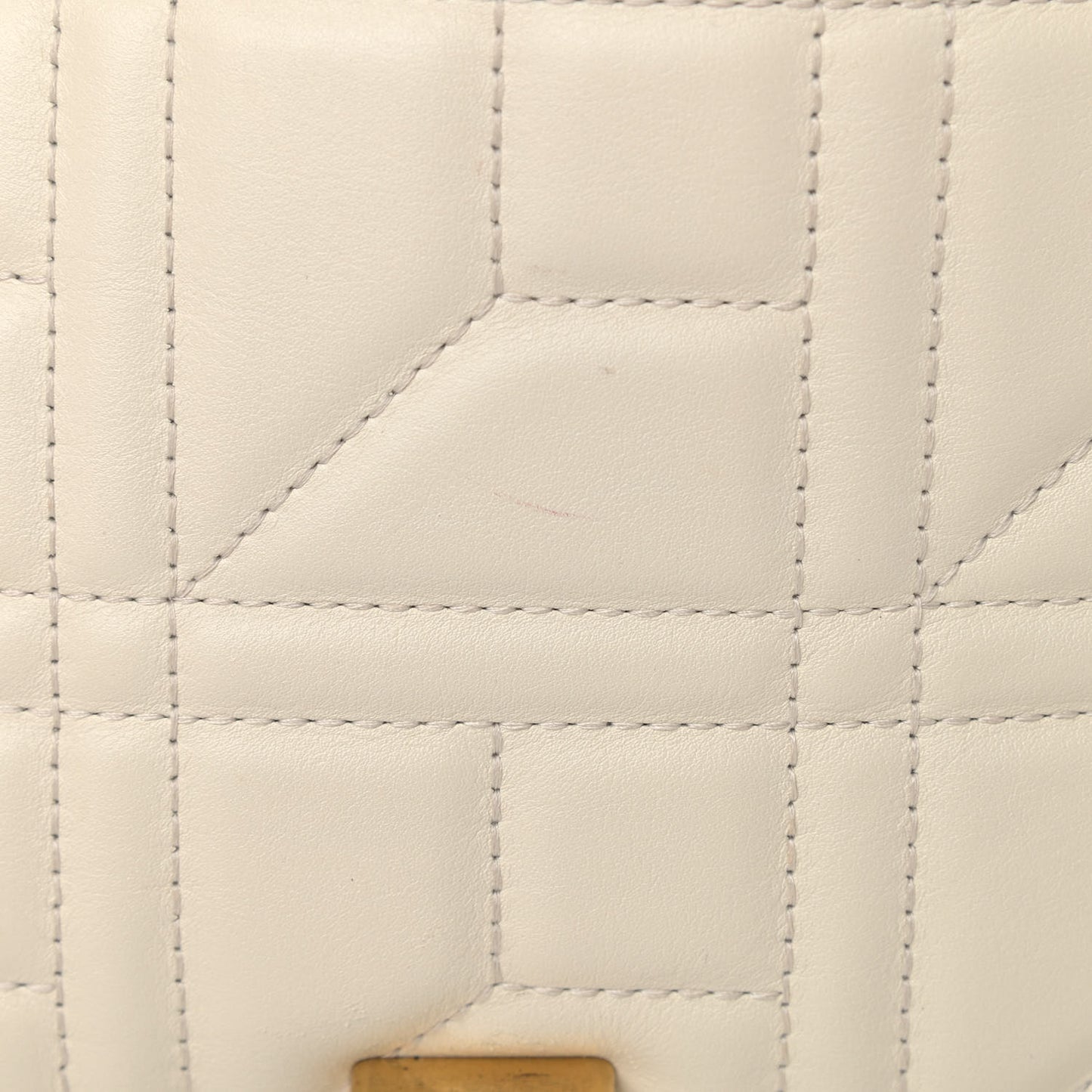 Calfskin Matelasse Studded Medium GG Marmont Shoulder Bag White