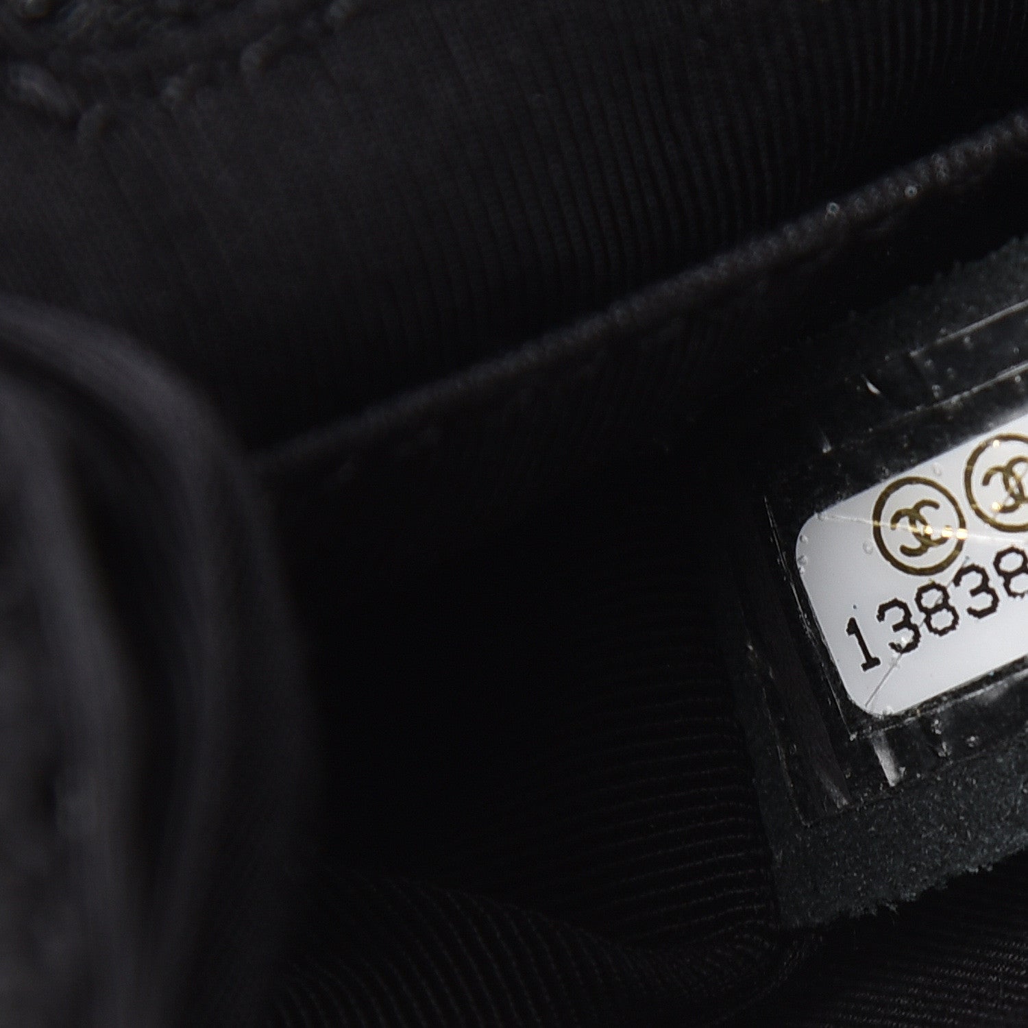 Chanel Tweed Strass Mini Pudong Flap Black 8 of 10