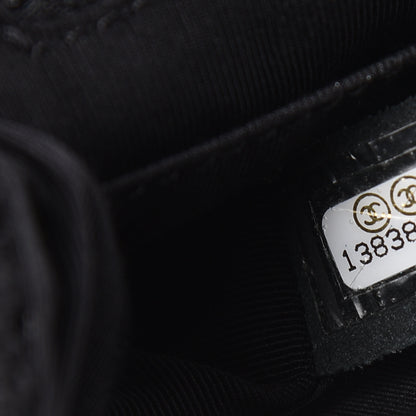 Chanel Tweed Strass Mini Pudong Flap Black 8 of 10