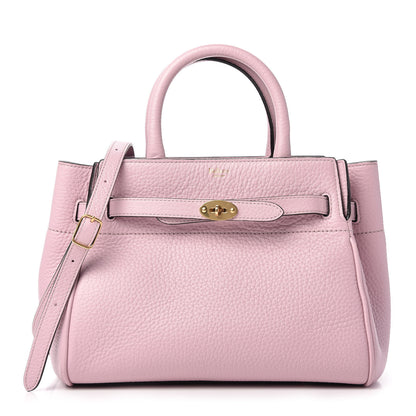 Mulberry Heavy Grain Calfskin Small Belted Bayswater Tote Powder Pink 1 of 11