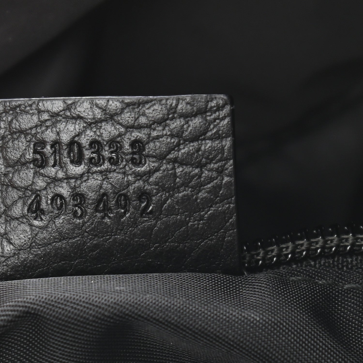 Gucci Nylon Monogram Medium Vertical Tote Black 7 of 9