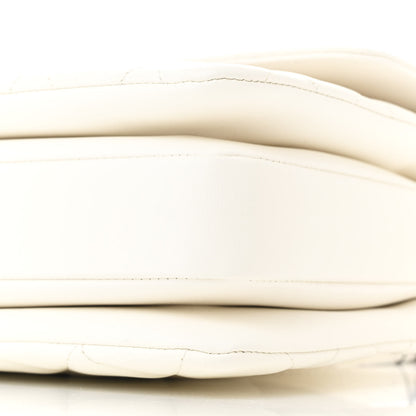 Chanel Lambskin Quilted Medium Trendy CC Flap Dual Handle Bag White 12 of 12