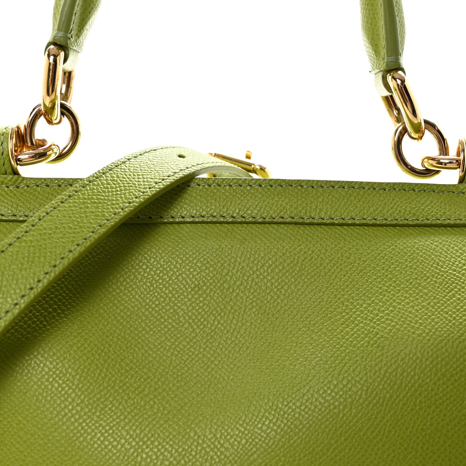 Dolce & Gabbana Dauphine Large Miss Sicily Satchel Verde Pistacchio 7 of 9