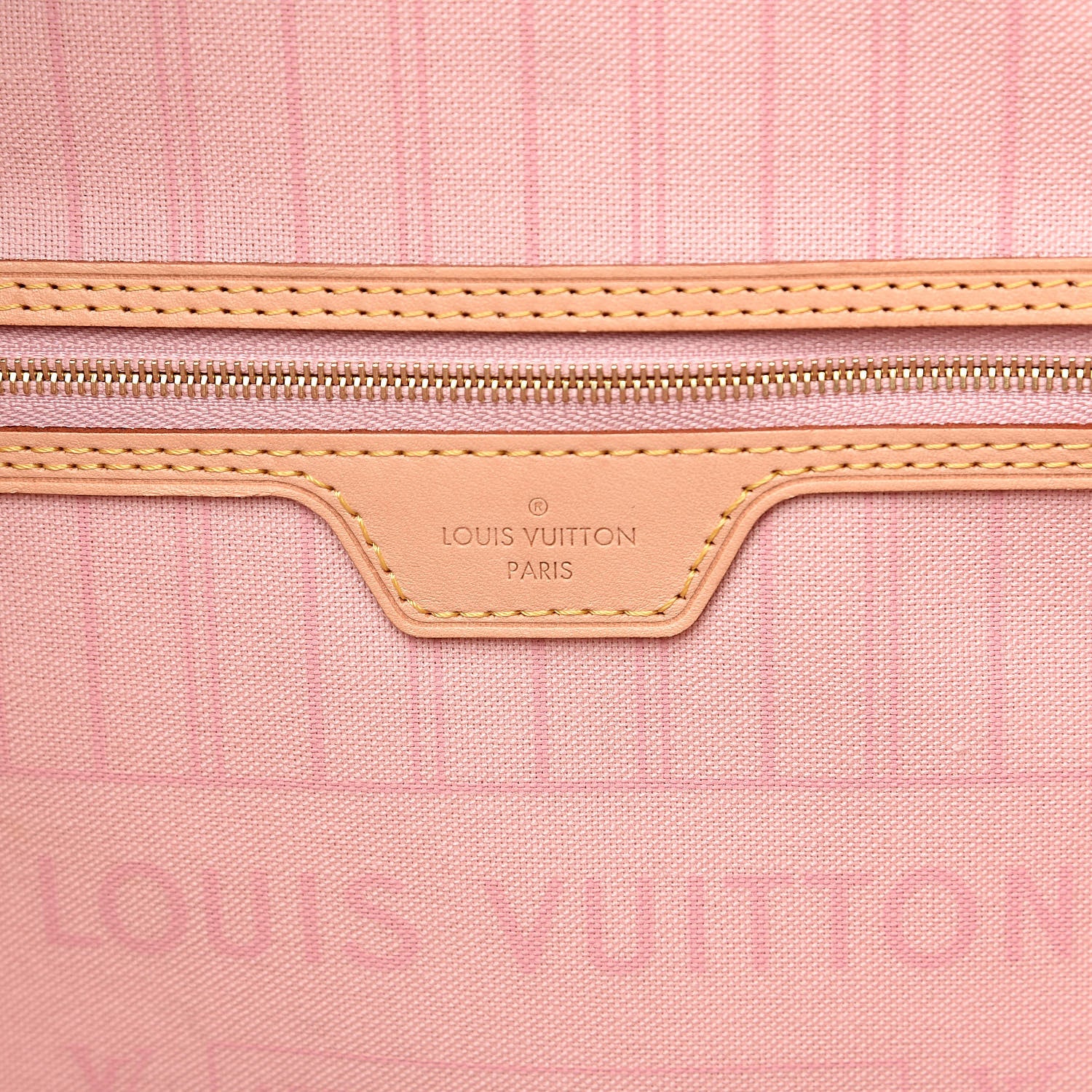 Louis Vuitton Damier Azur Neo Neverfull MM Rose Ballerine 6 of 16