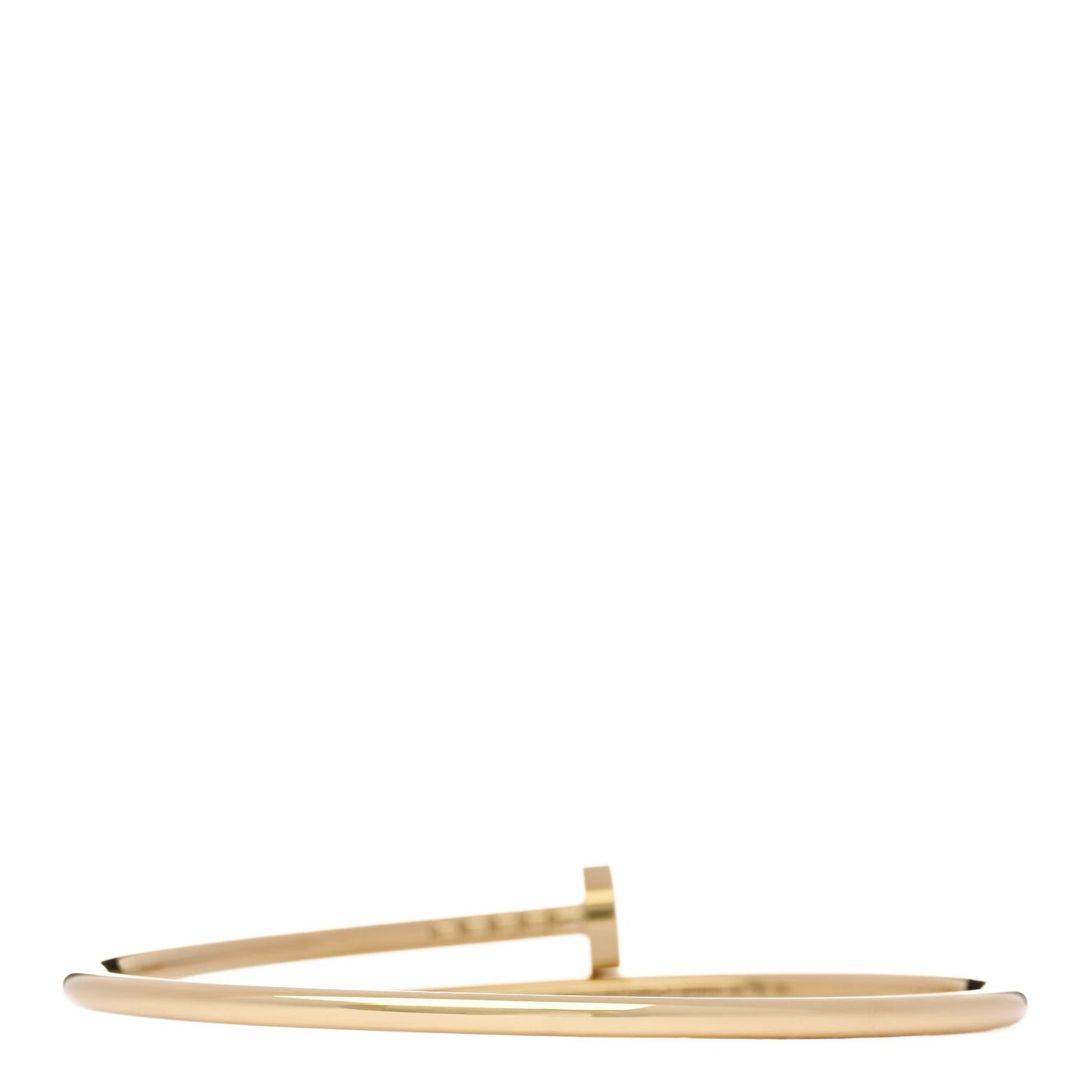 18K Yellow Gold Small Juste Un Clou Bracelet 17