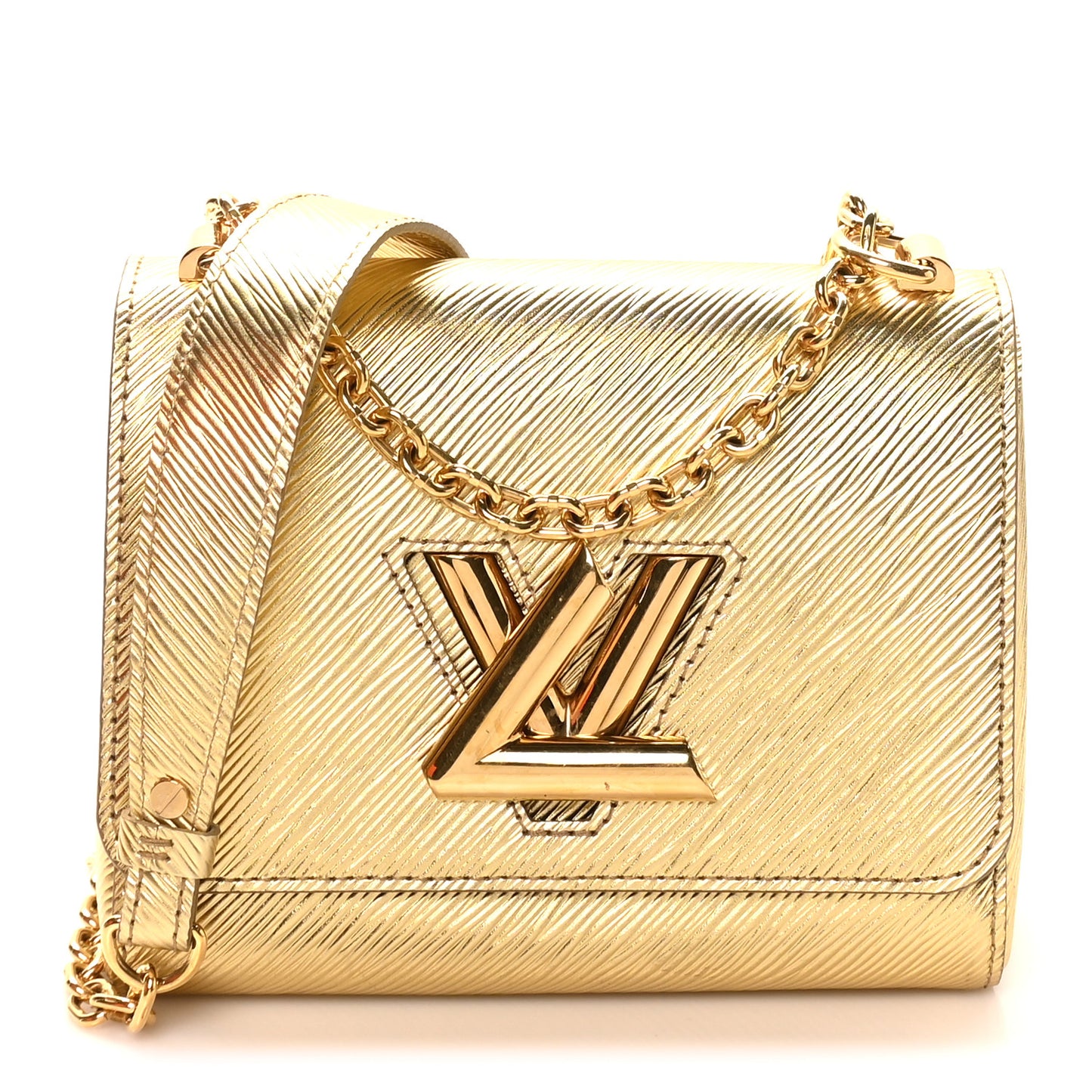 Epi Twist Shoulder Bag PM Gold