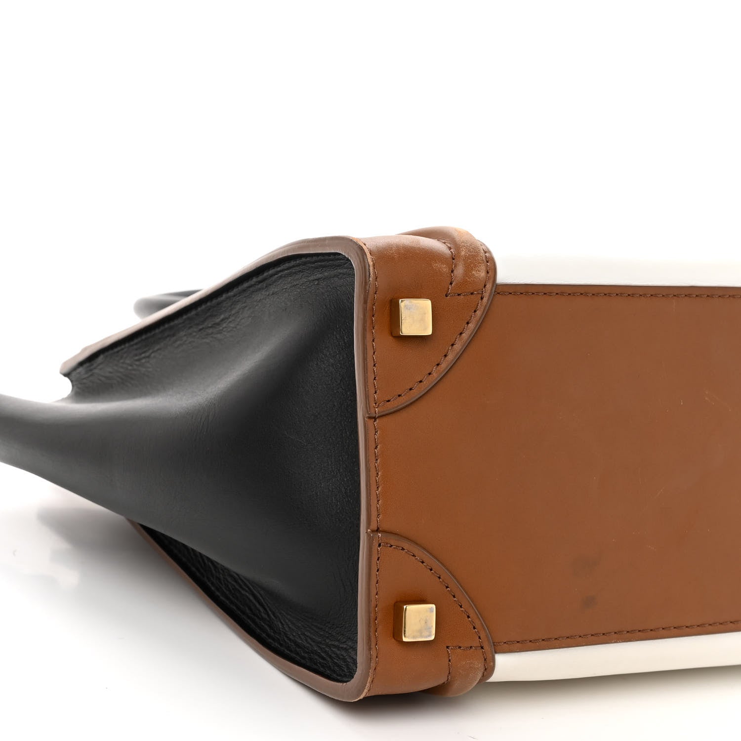 Celine Smooth Calfskin Micro Tri-Color Luggage Brown 10 of 12