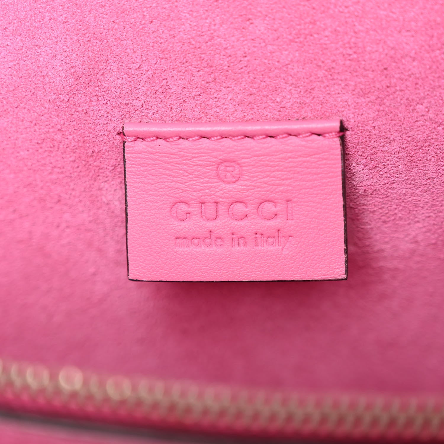Gucci GG Supreme Monogram Suede Pierced Heart Embroidered Medium Dionysus Shoulder Bag Beige Ebony Pink Tropical Flower 6 of 18