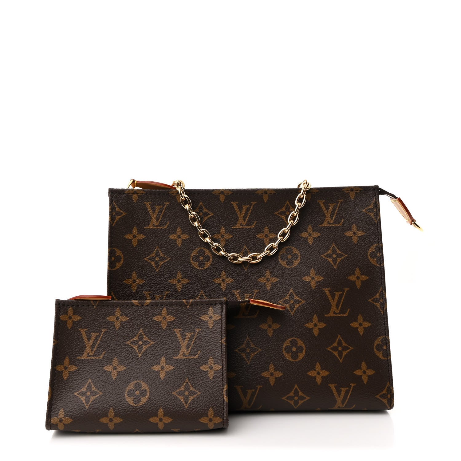 Louis Vuitton Monogram Toiletry Pouch On Chain 3 of 11